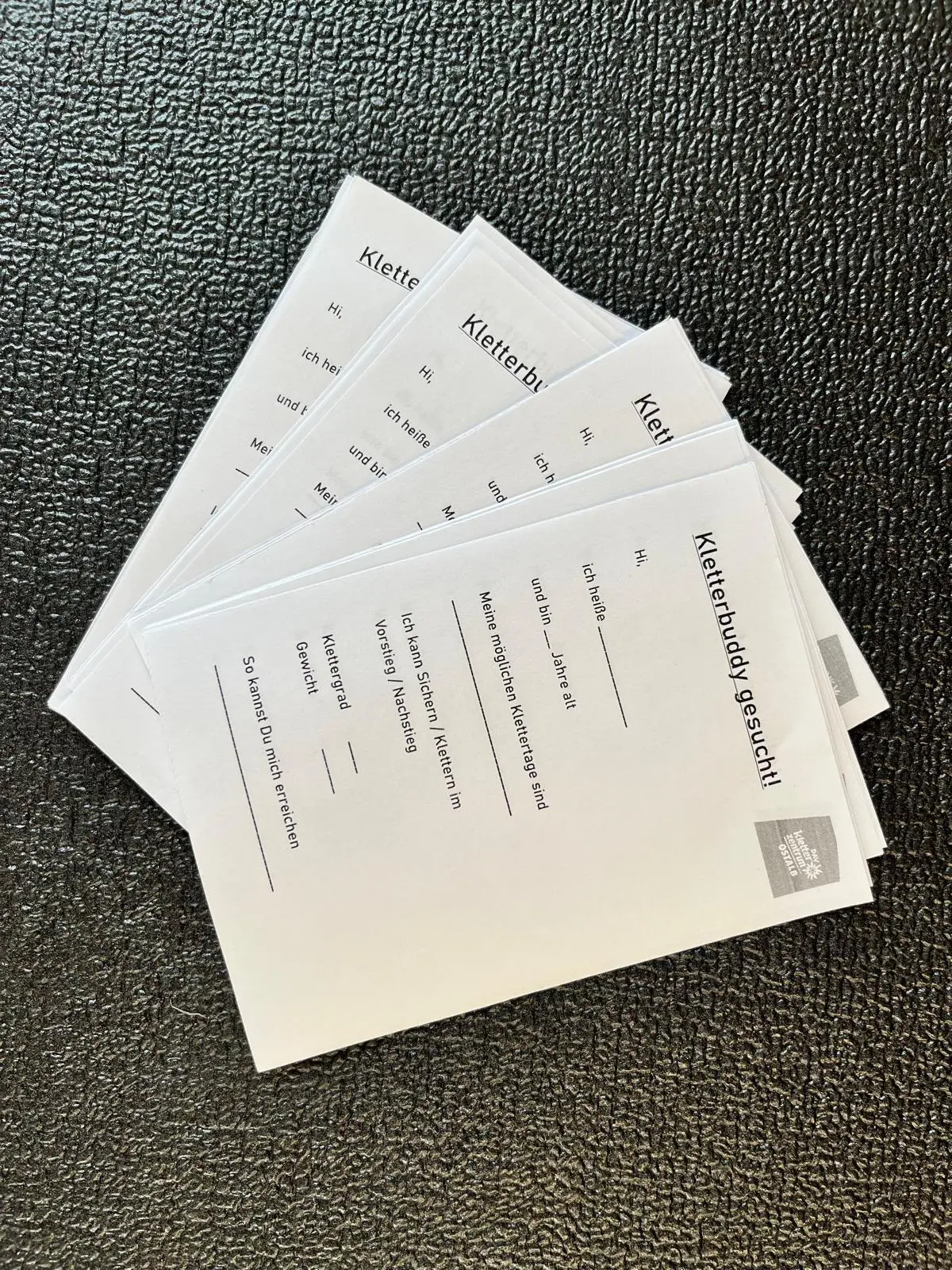 Steckbriefe Kletterbuddy | © YMusch